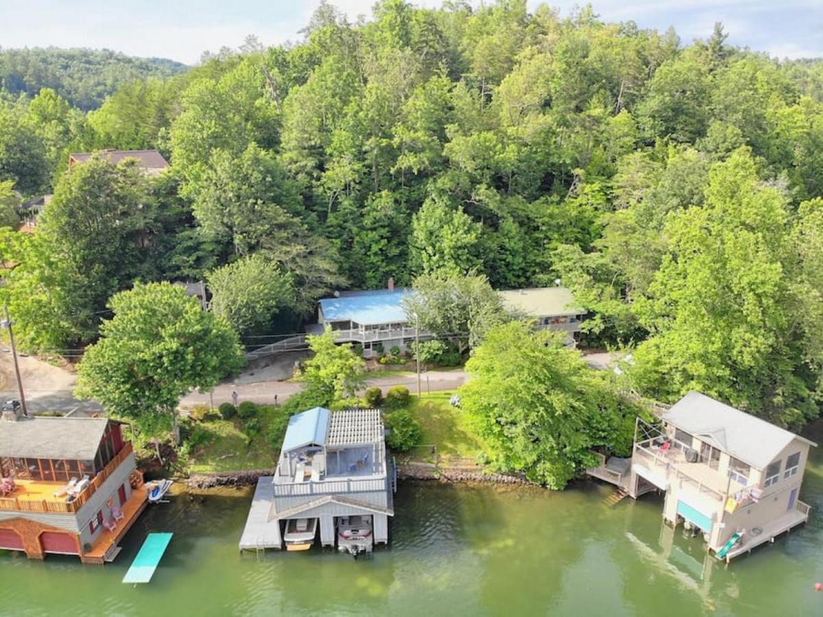 Hannahs Perch On Lake Burton With Private Top Patio And Bottom Dock Clayton Exterior foto