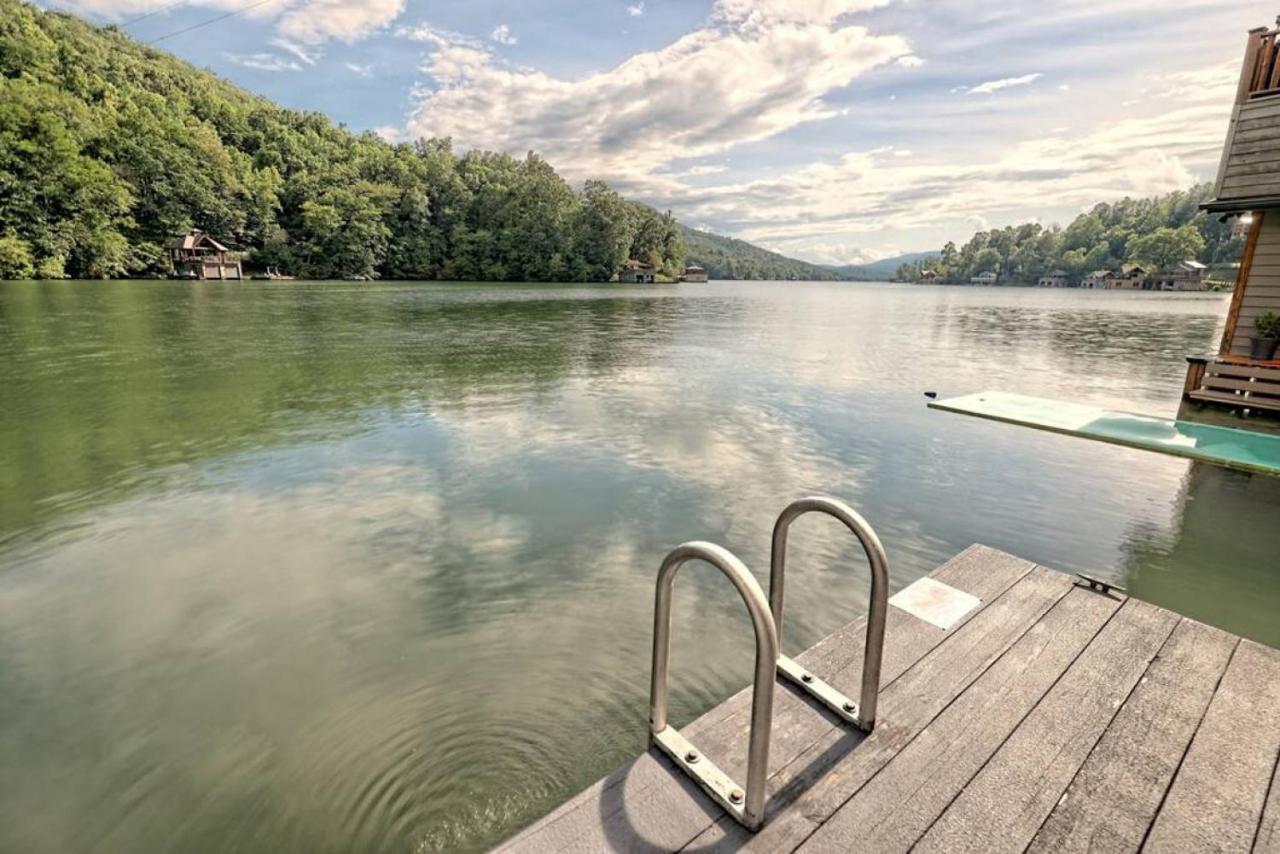 Hannahs Perch On Lake Burton With Private Top Patio And Bottom Dock Clayton Exterior foto